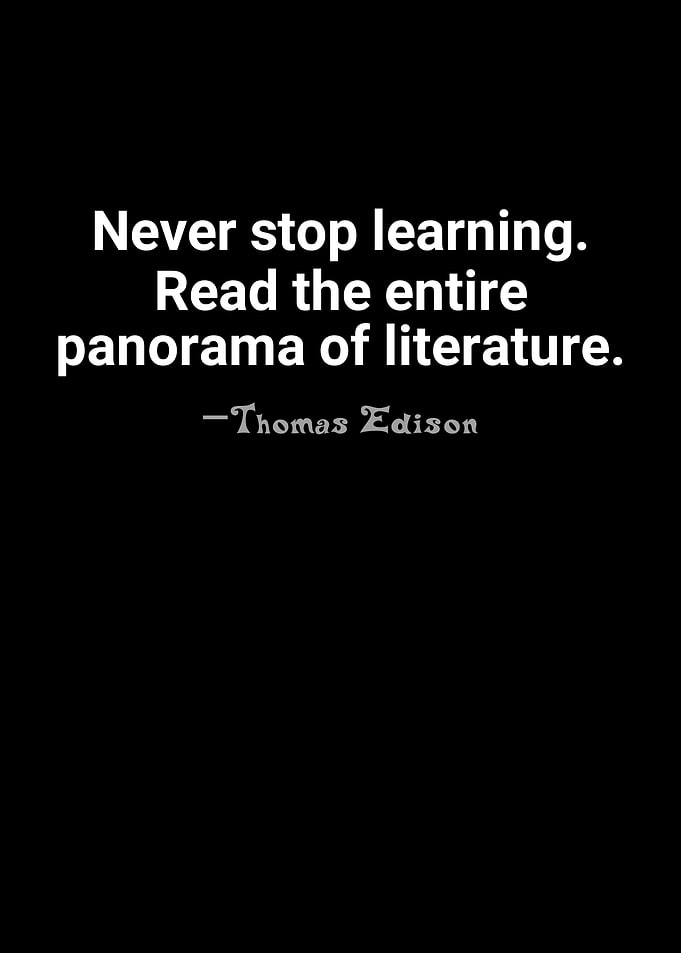 Thomas Edison quote