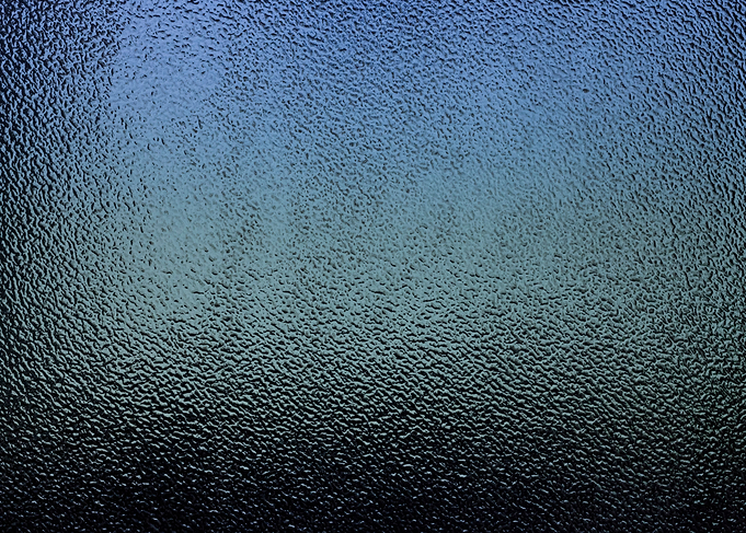 Glass frosted blue desatur