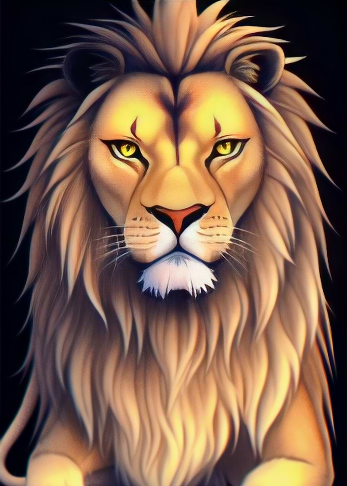 king lion