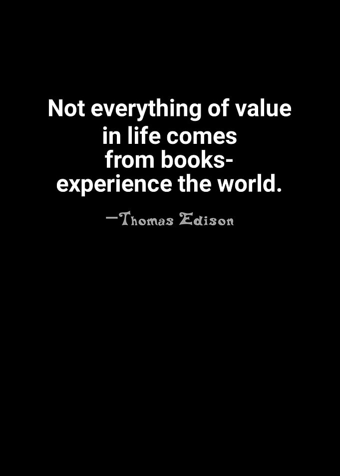 Thomas Edison quote