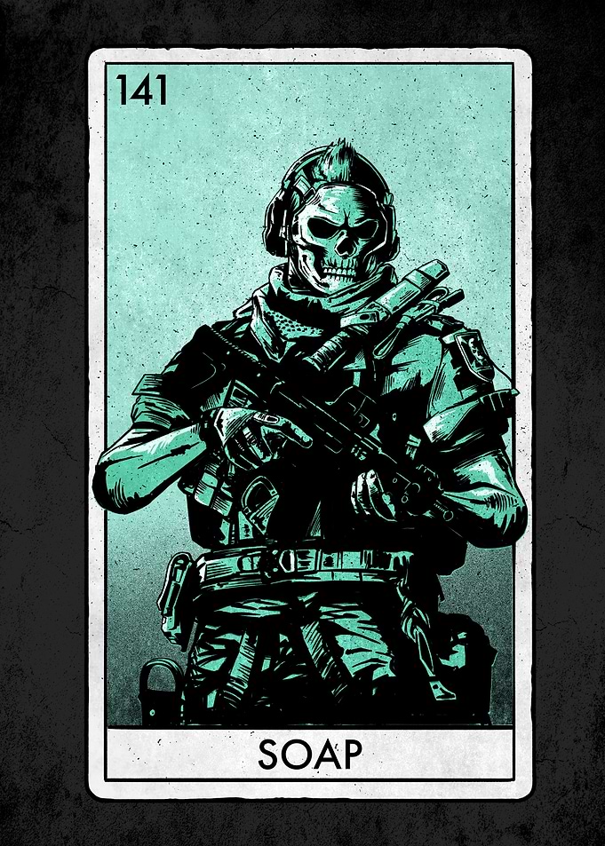 John 'Soap' MacTavish Card