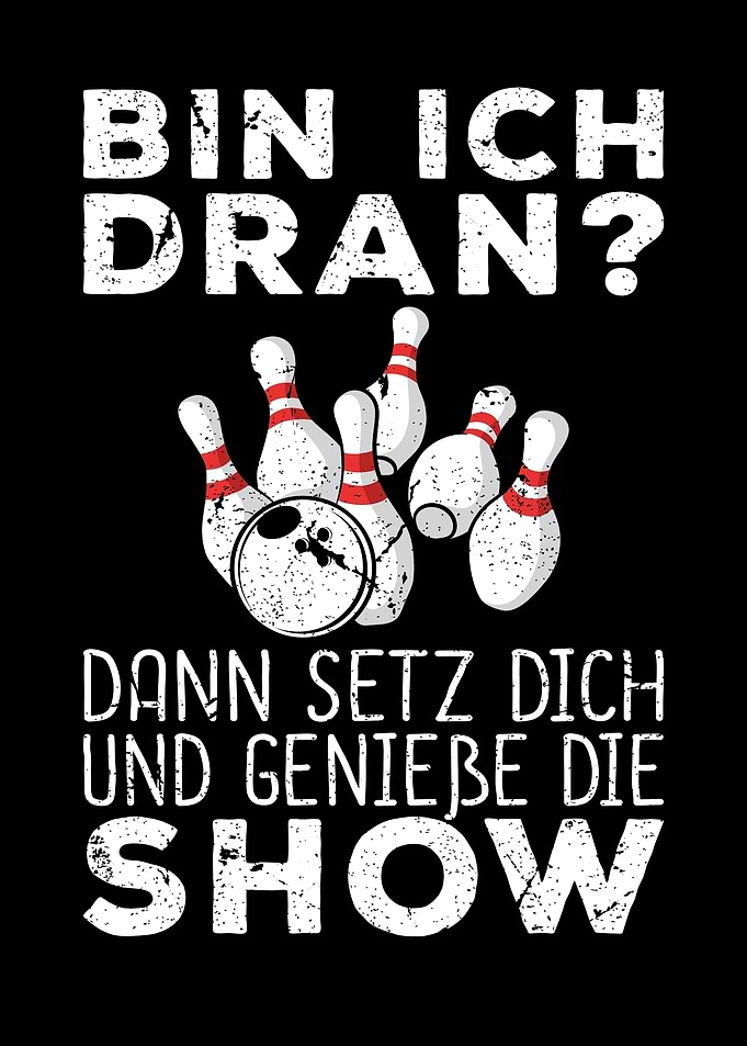 Die Show Bowling Geschenk