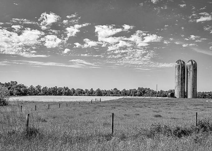 Field Agriculture Silos