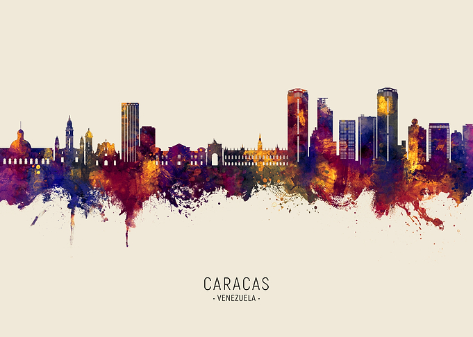 Caracas Skyline Venezuela