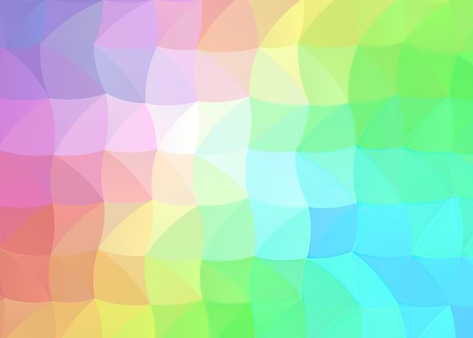 Low poly curved graded rai