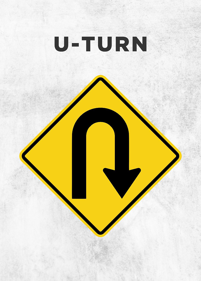 U turn