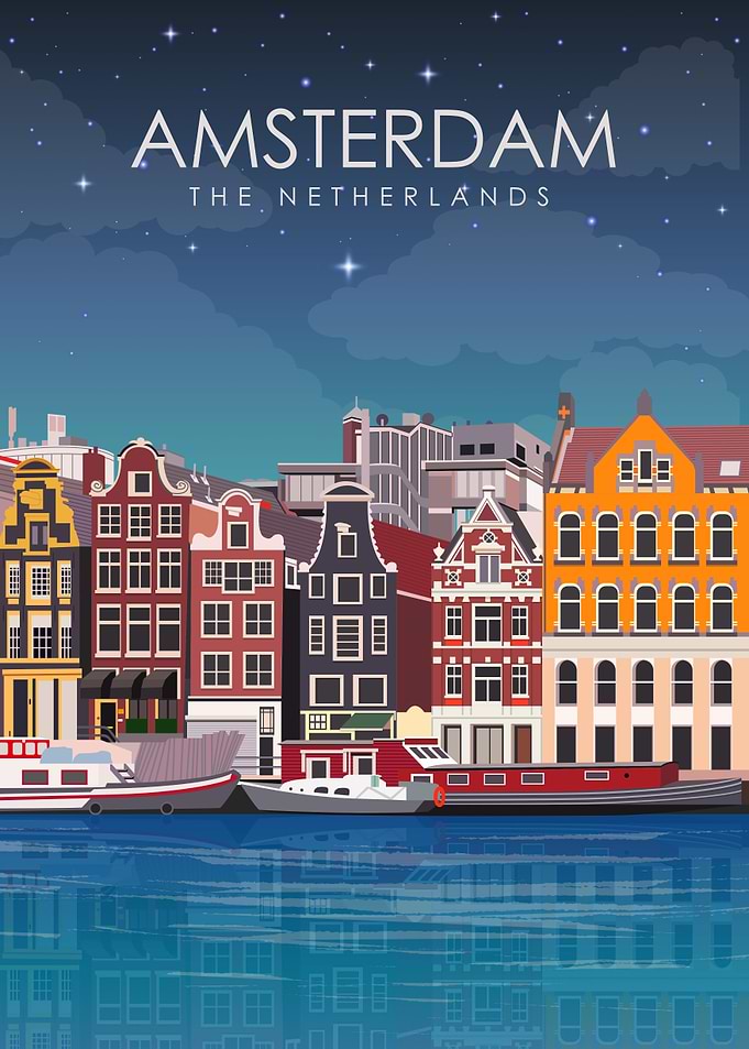 Amsterdam at Night Travel