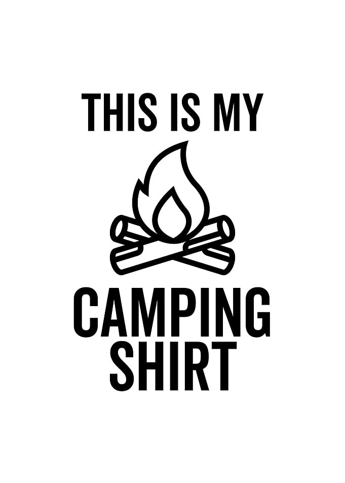 This Is My Camping Shirt