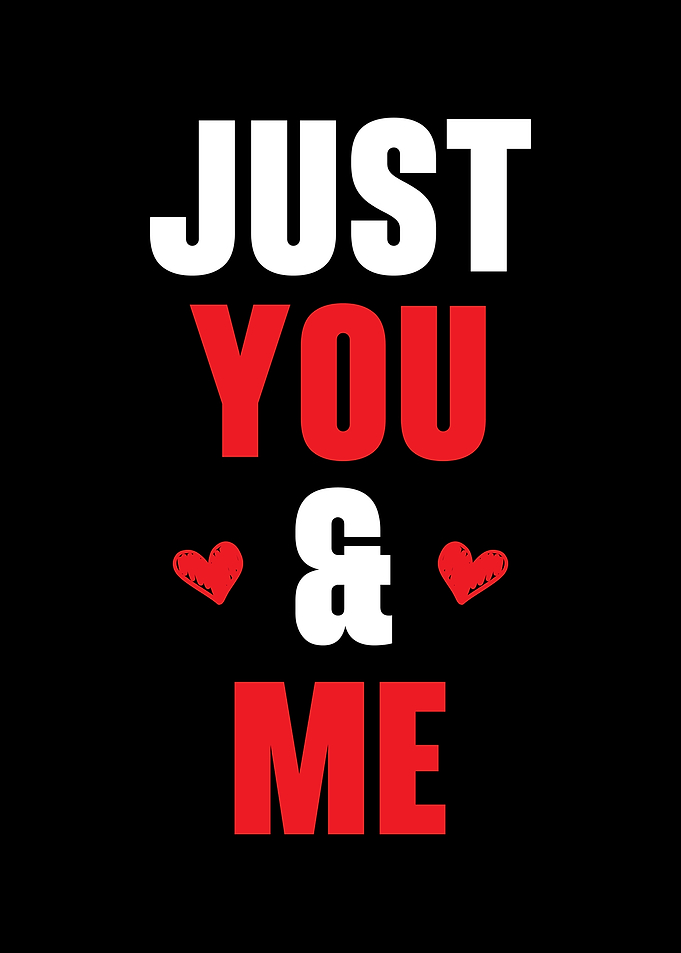 Just You And Me Valentines