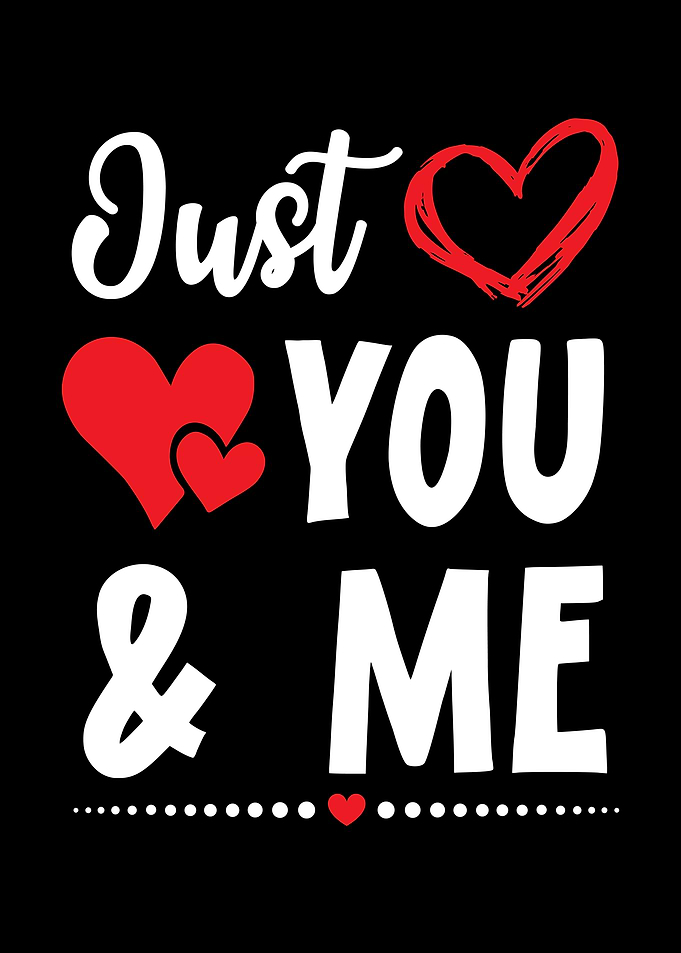 Just You And Me Valentines