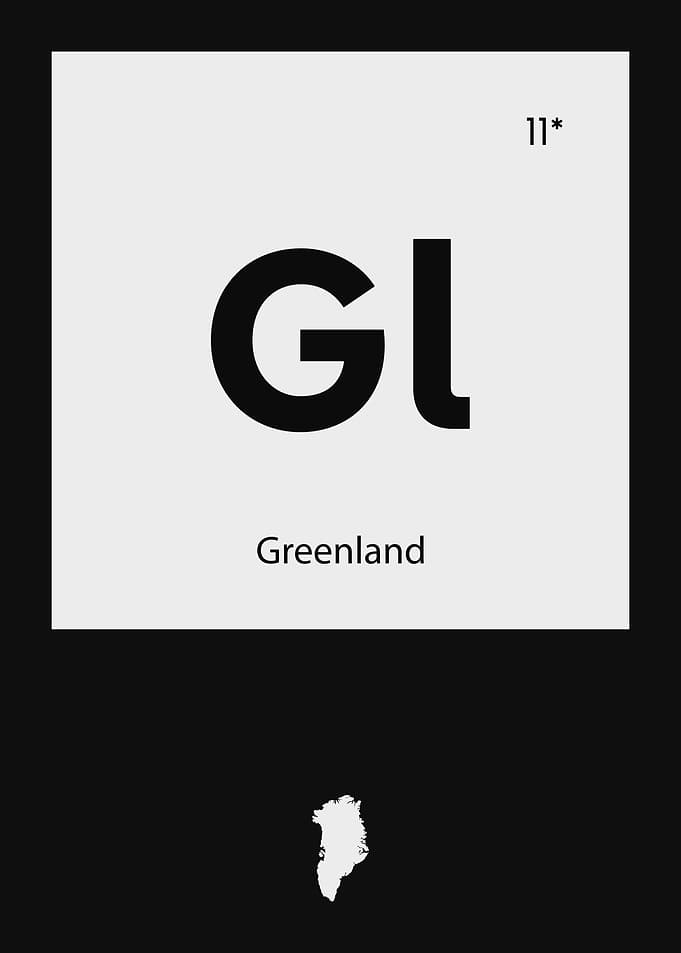 Greenland Country Map