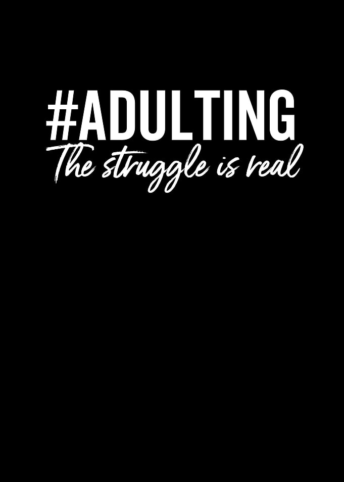 Adulting The Struggle is