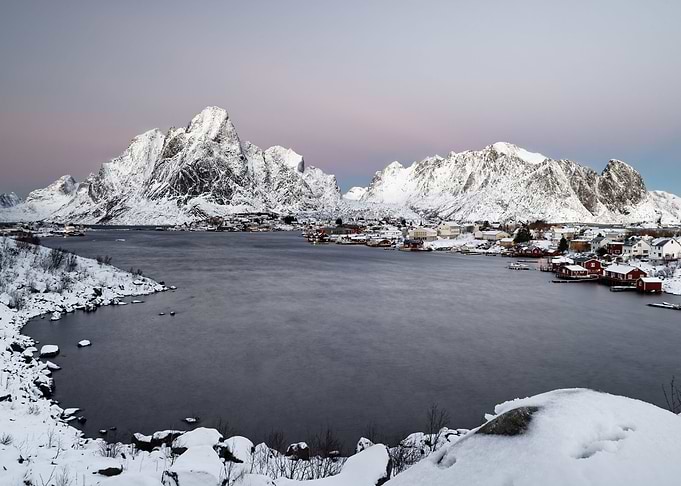 Winter by the sea