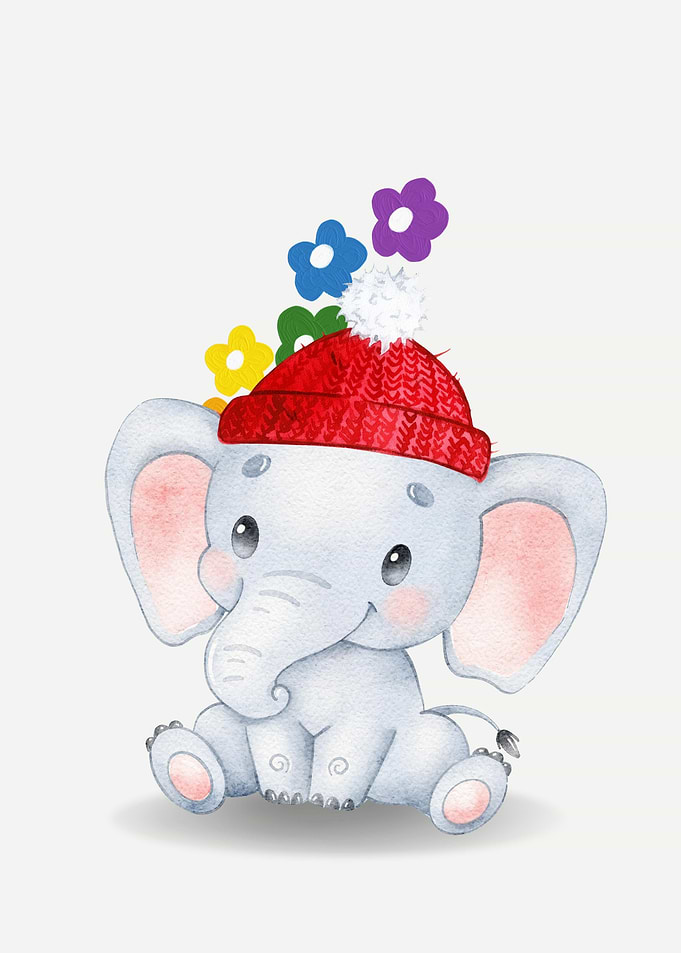 Cute elephant