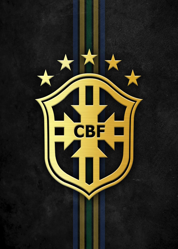Brazil Football Emblem