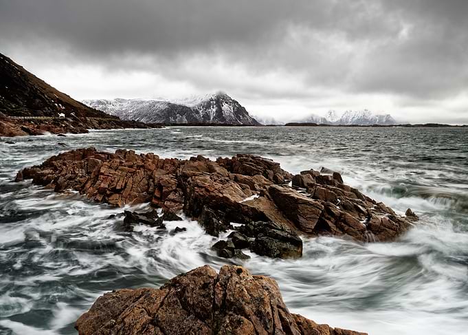 Rough coast