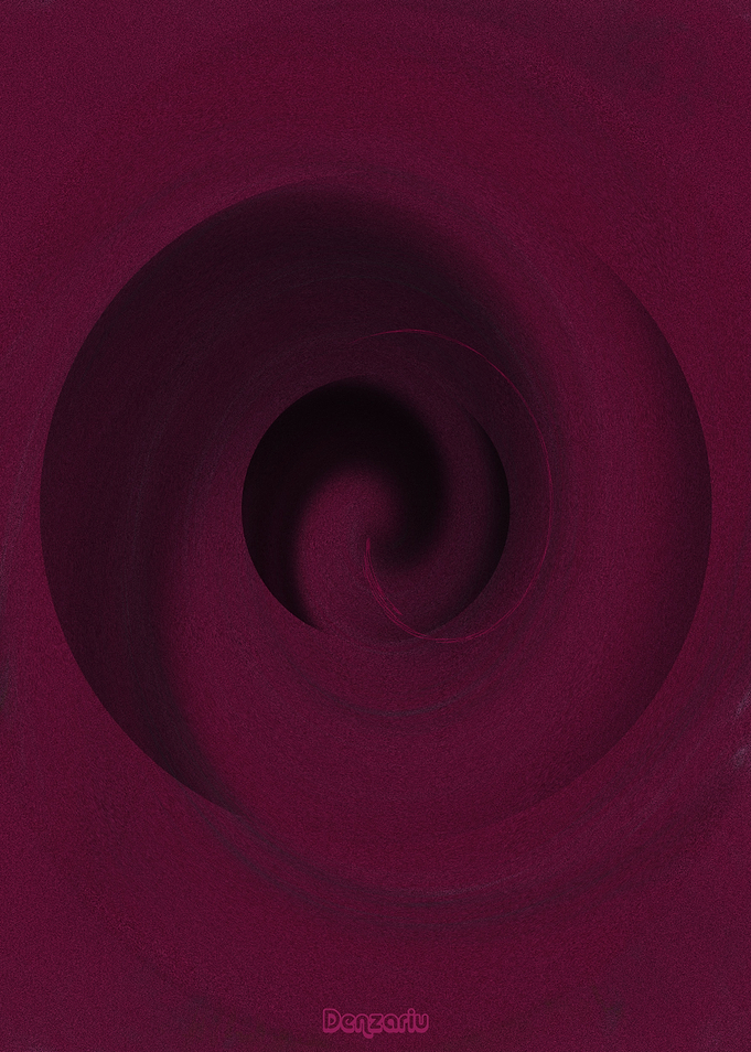 Noisy Twirling Spiral