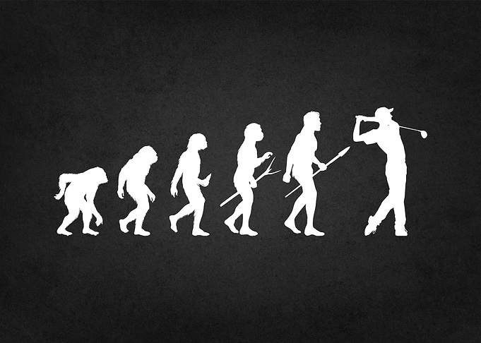 evolution of golf