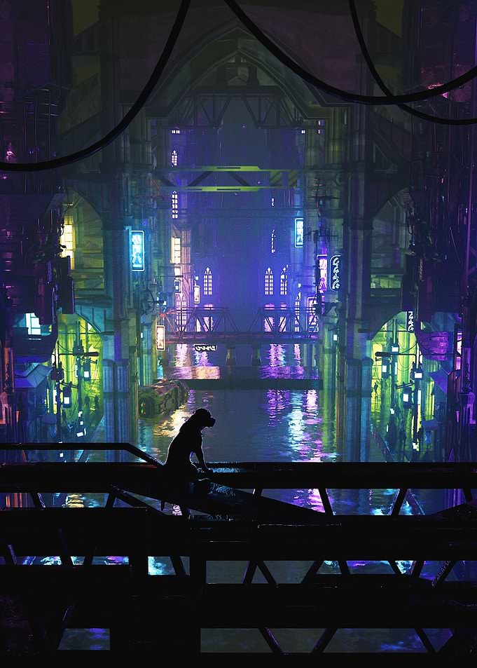 Cyberpunk Silhouette