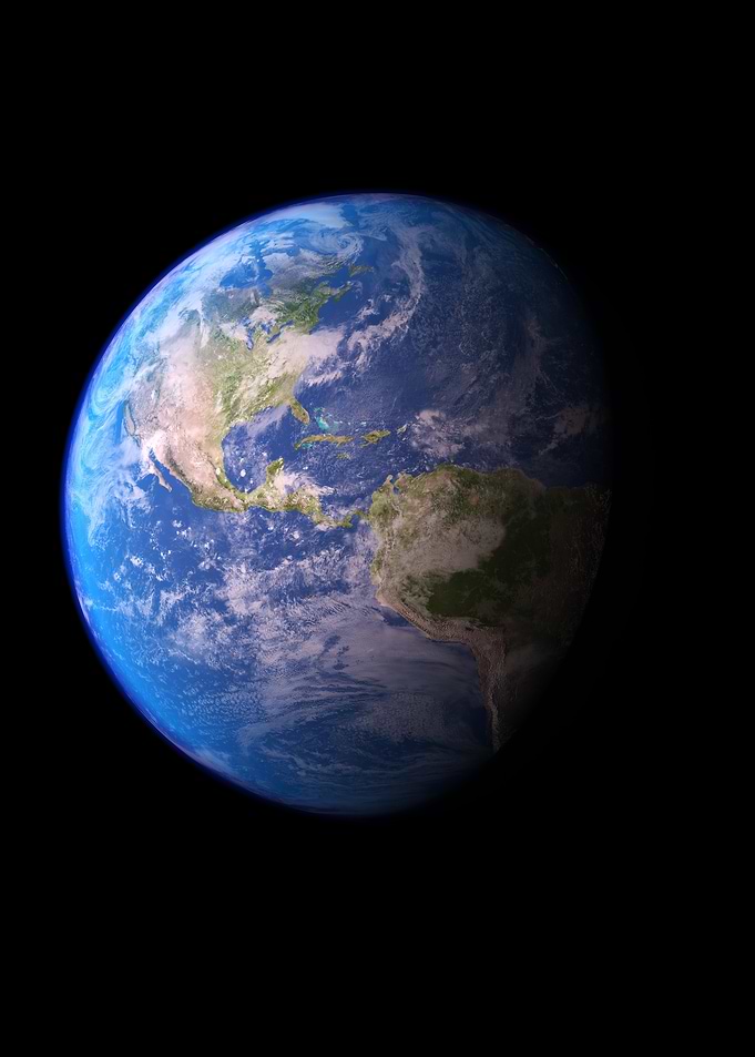 Earth America View