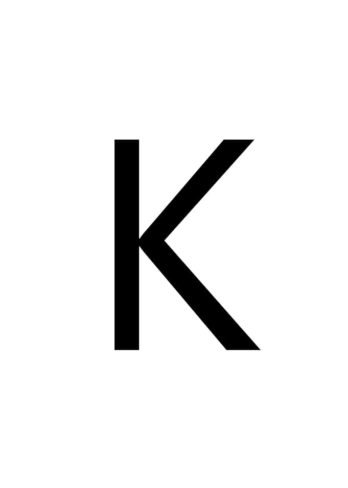 K