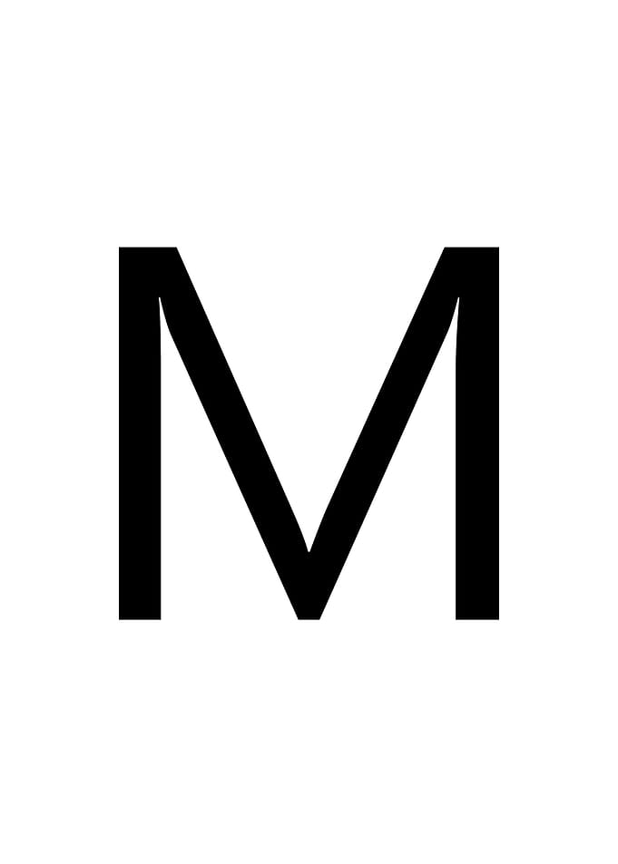 M