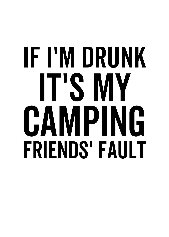 If Im Drunk Its My