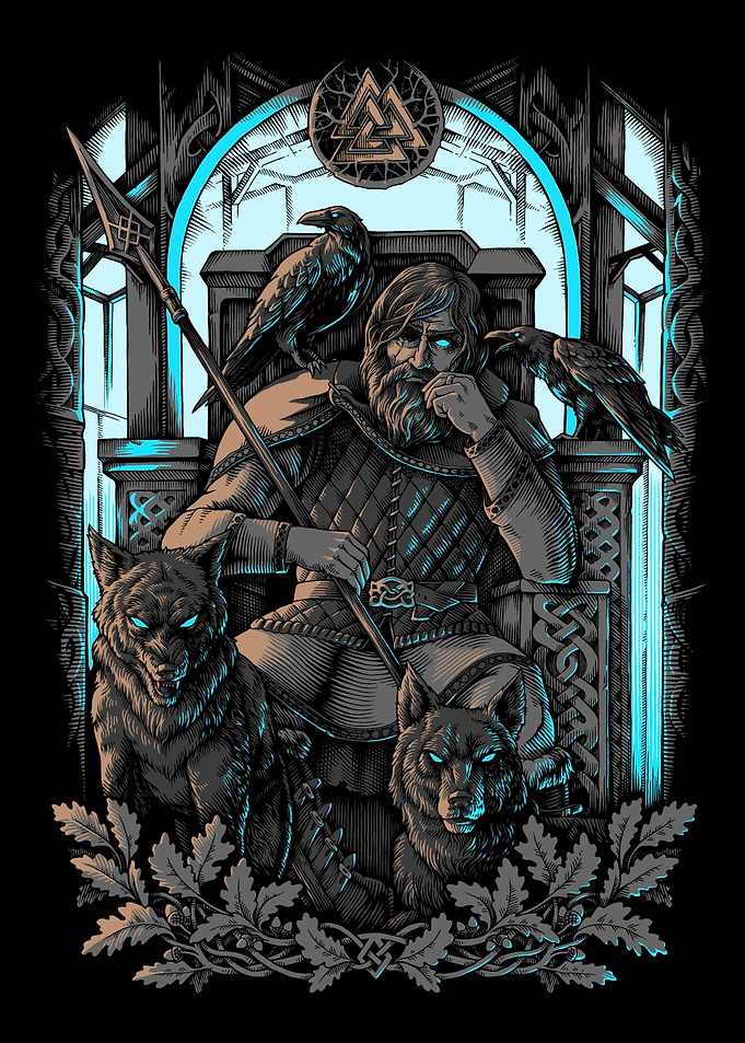 Odin Valhalla Norse Pagan