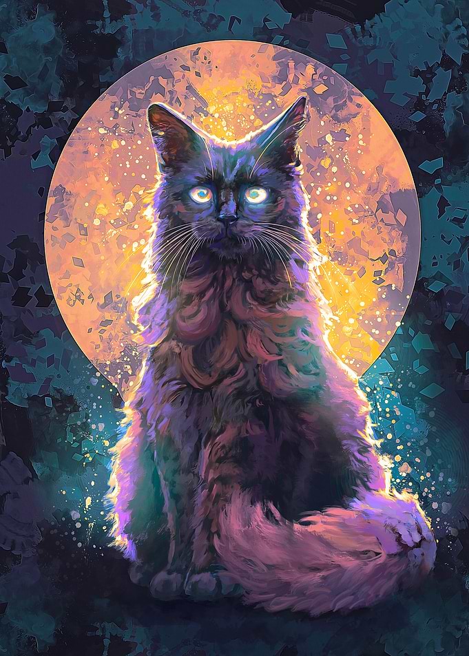 Moonlight Cat