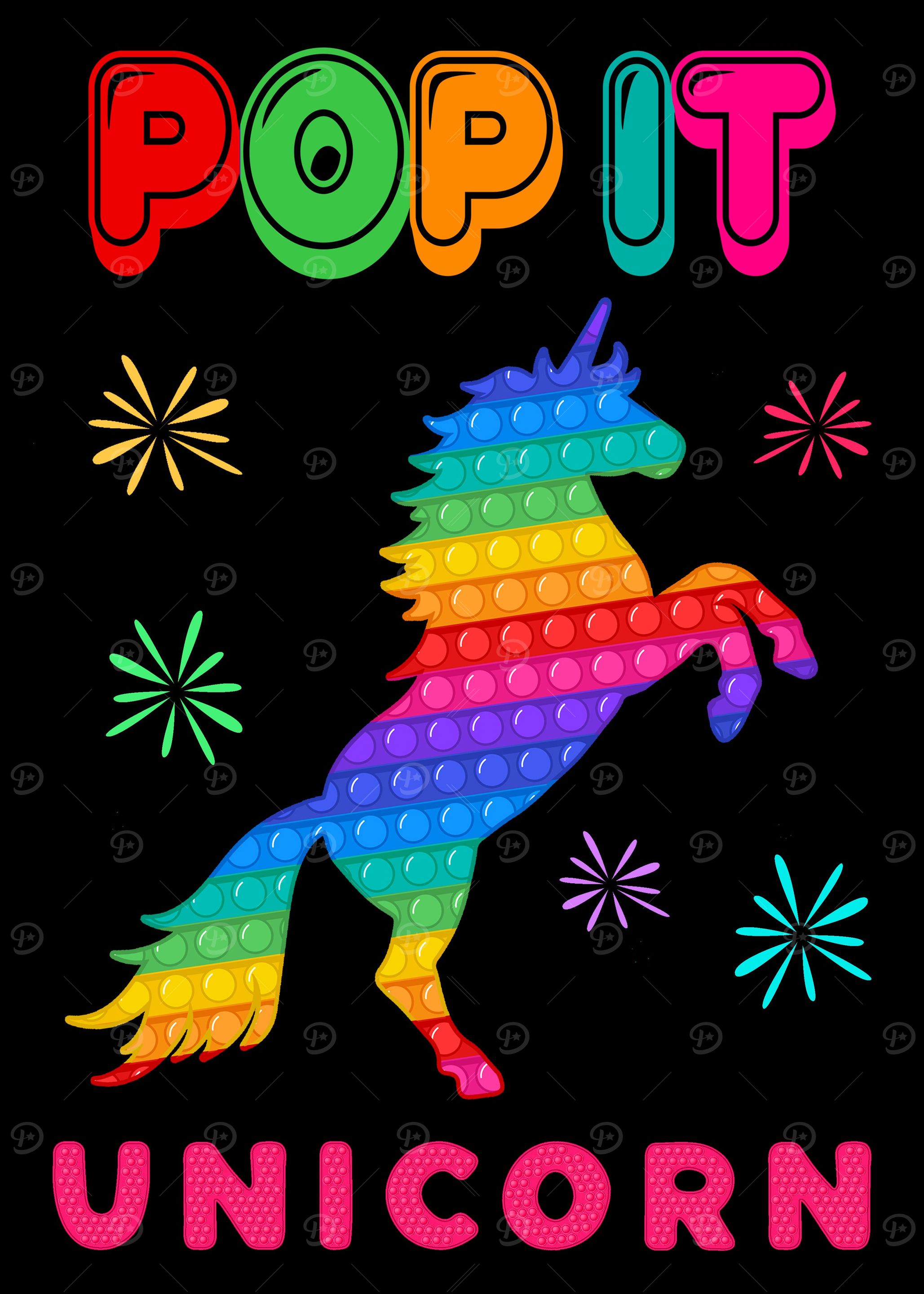 Pop it Unicorn Horse