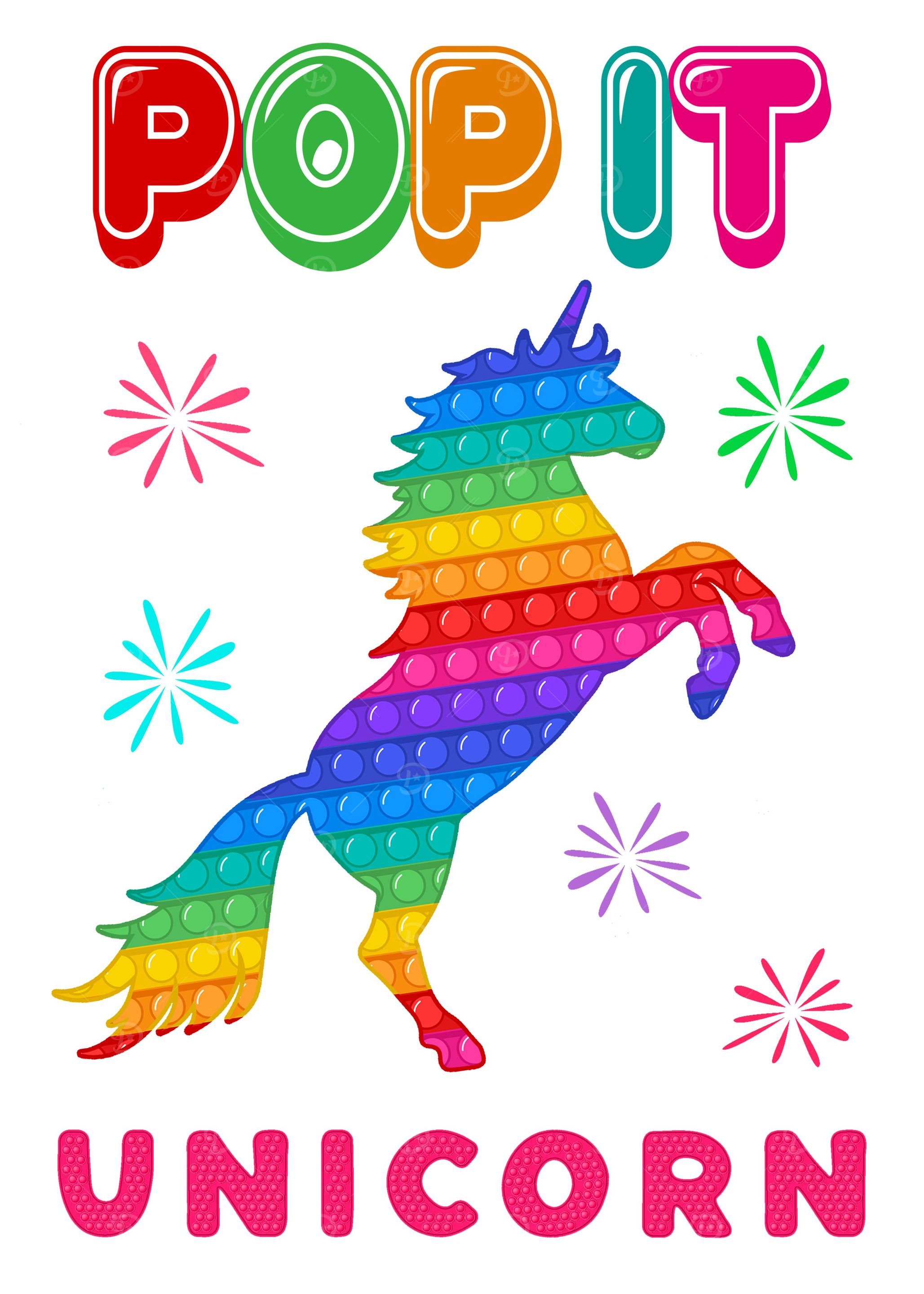 Pop it Unicorn Horse