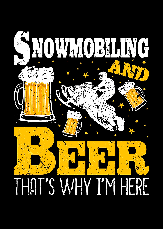 Snowmobiling Motor Sled