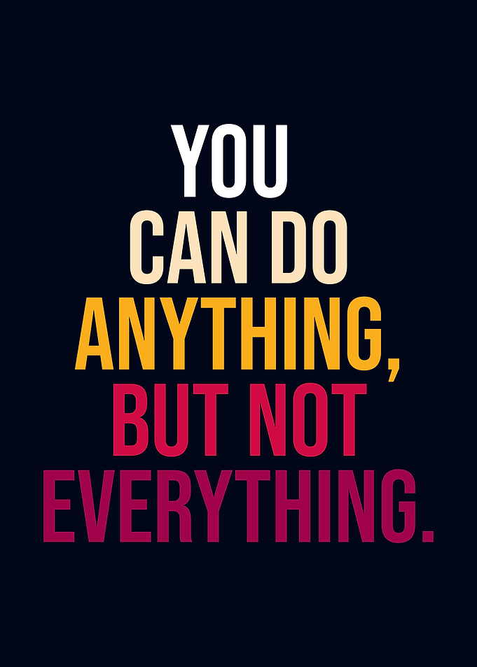 You Can Do