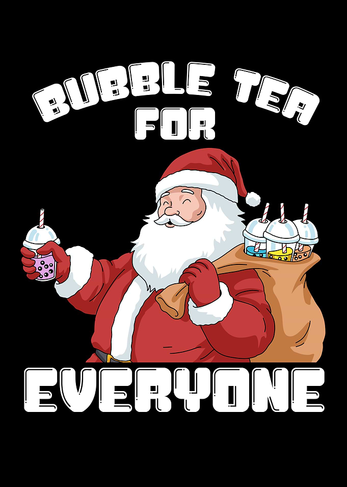 Christmas Bubble Tea Gift
