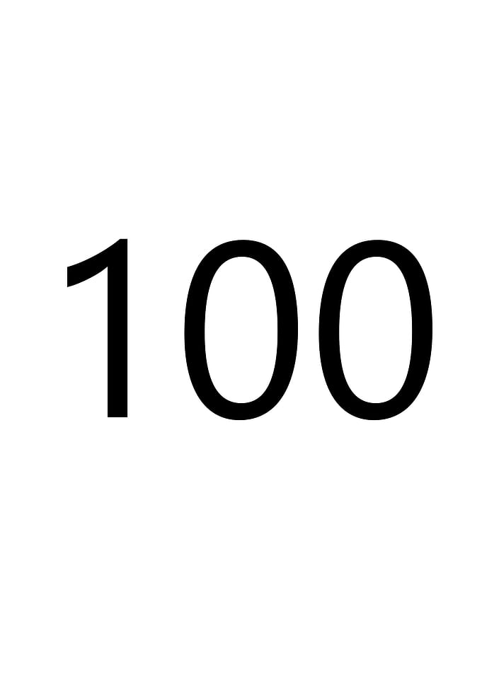 100