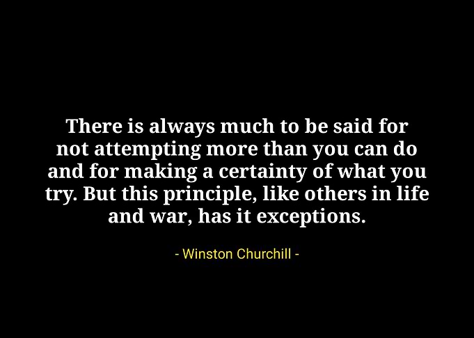 Winston Churchill quotes