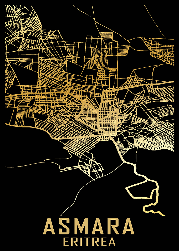 Asmara Eritrea City Map