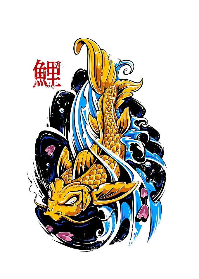 Watercolor fish