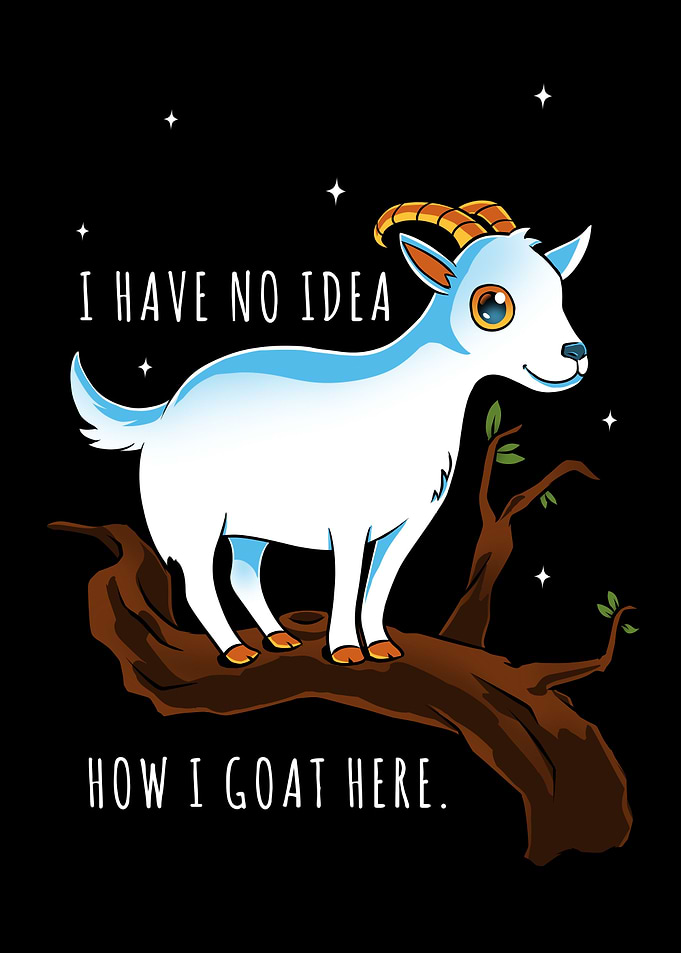 No idea how I Goat here