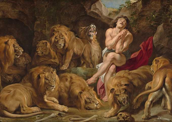 Daniel in the Lions Den