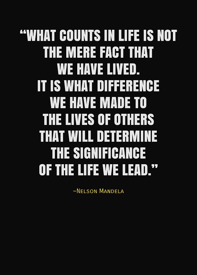 Nelson Mandela quote
