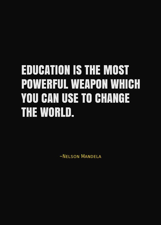 Nelson Mandela quote