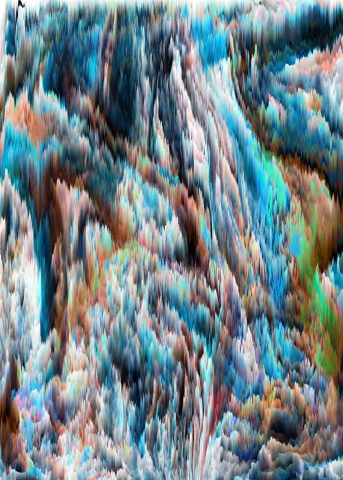 Abstract digital painting