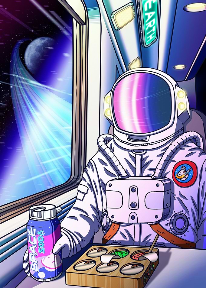 Space Tourist Takes a Trip