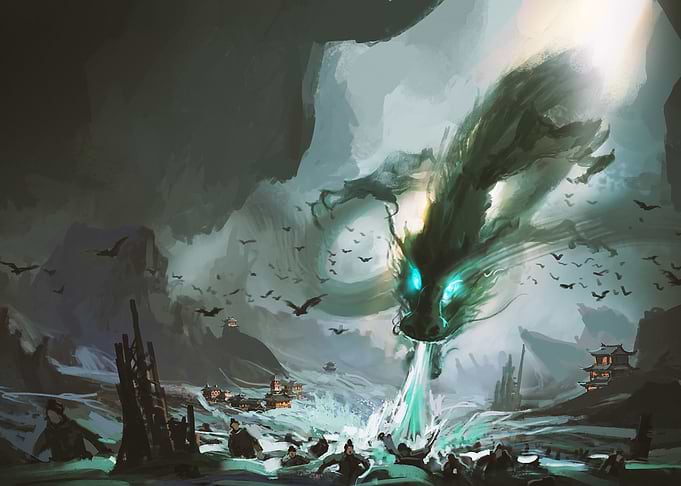 chinese dragon gamer war