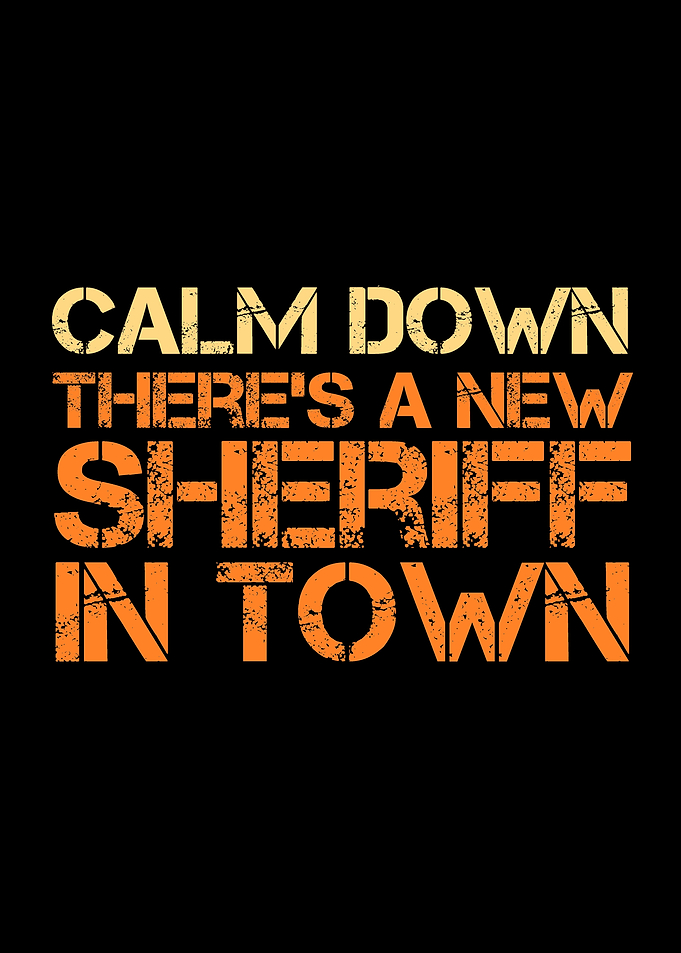 New Sheriff in town