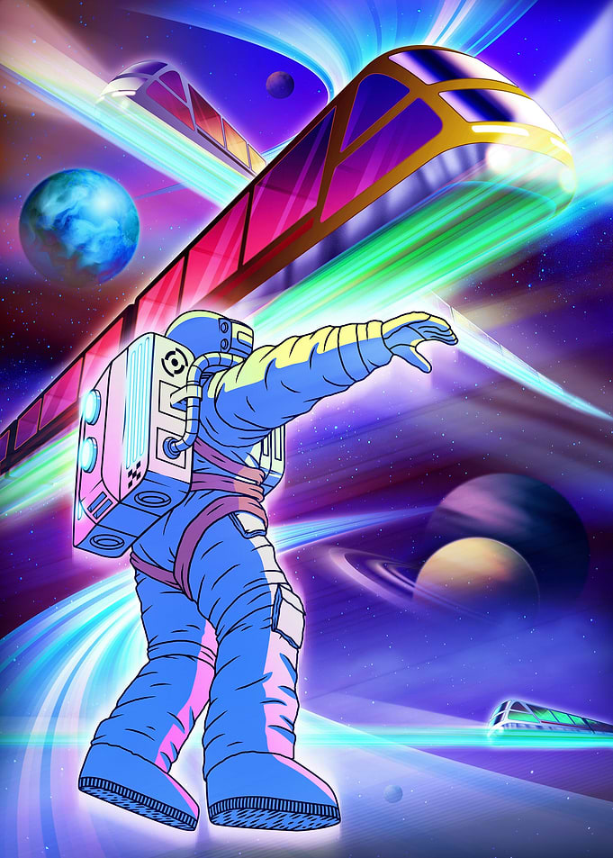Space Train Traveler
