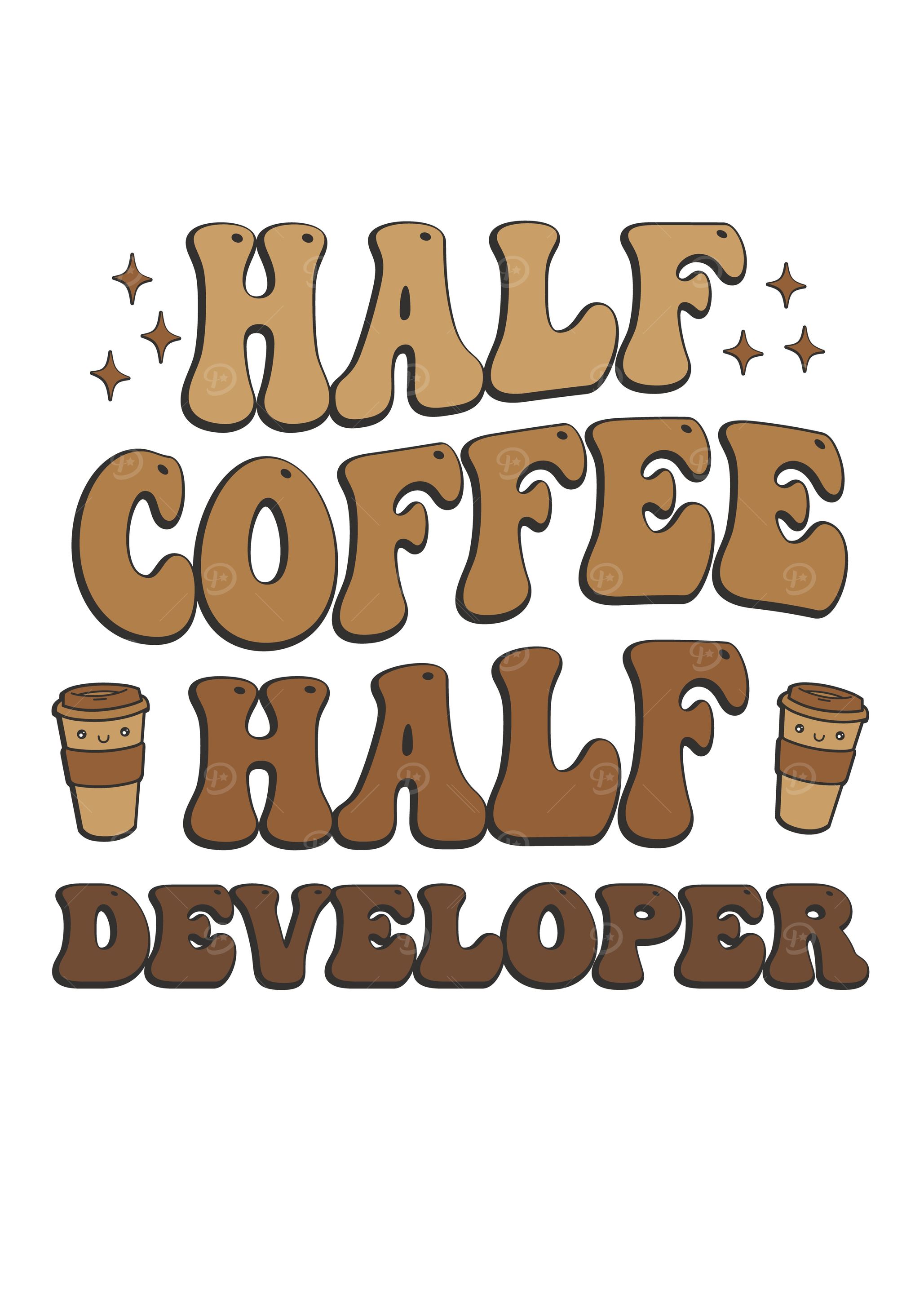 Half Coffee Half Developer