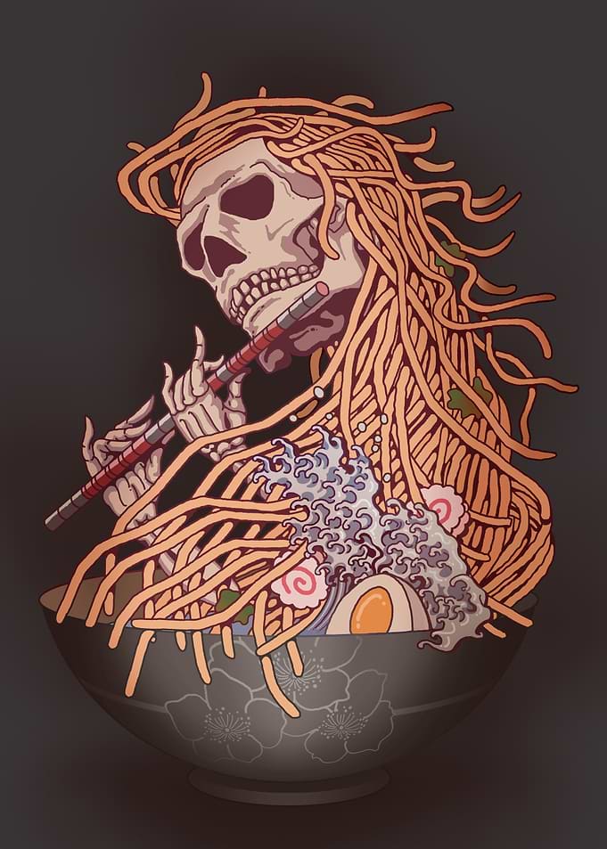 RAMEN FLUTE GHOST
