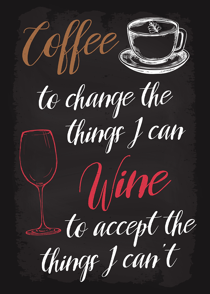 Coffee Wine Kitchen Drink